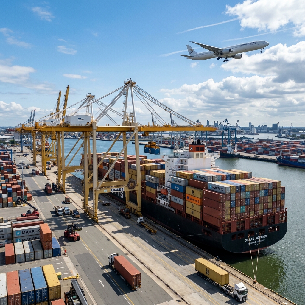Supply Chain Logistics Vessel